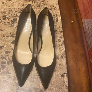 Coach Black pumps new no tags size 11